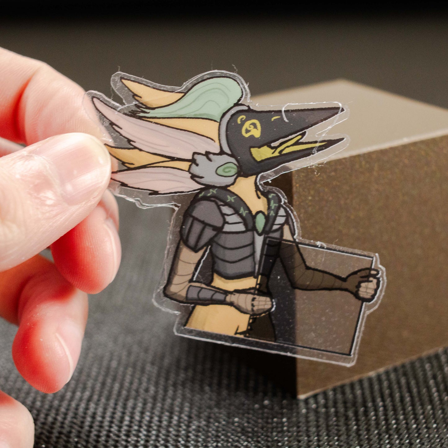 Transparent Vinyl Sticker