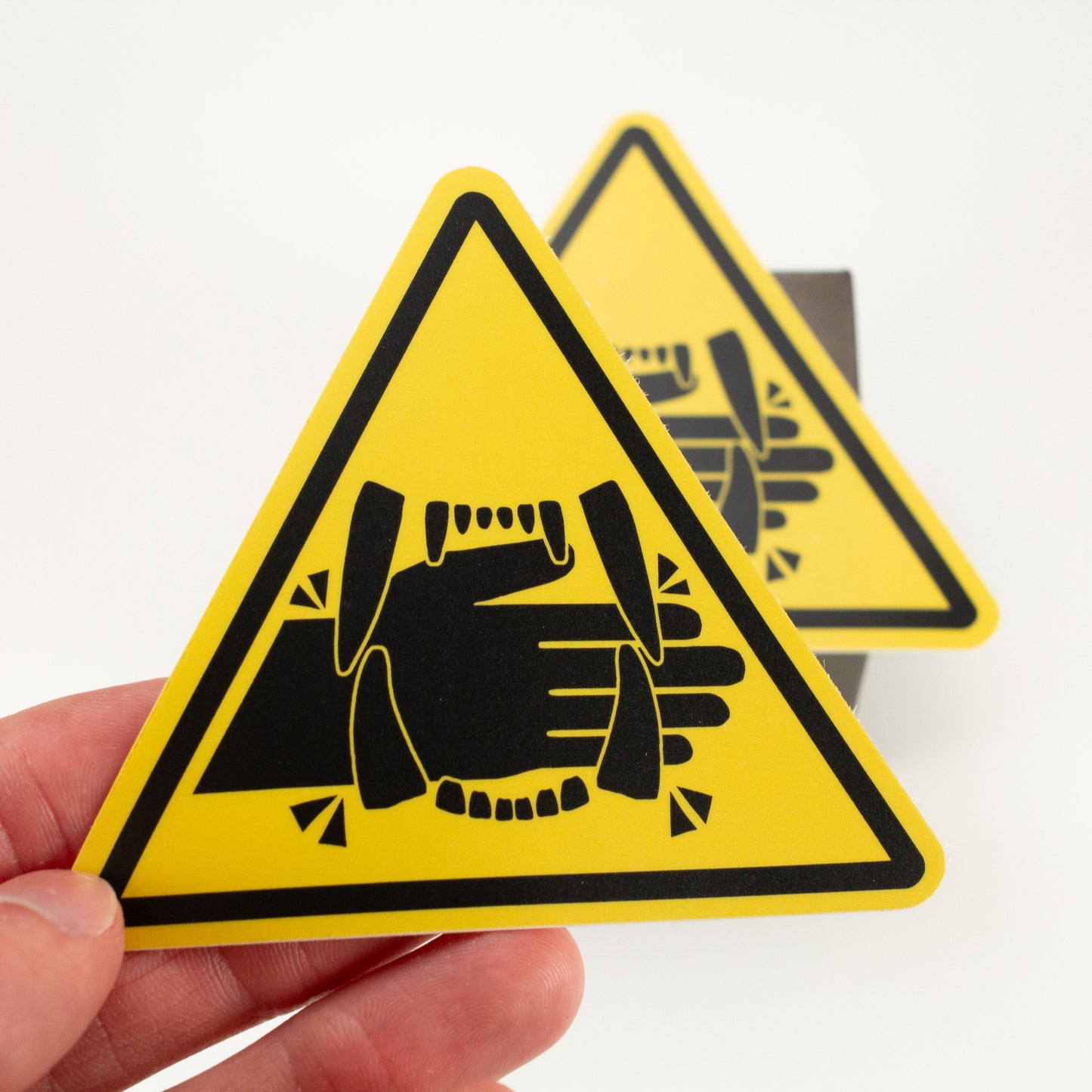 Bite Warning Sticker