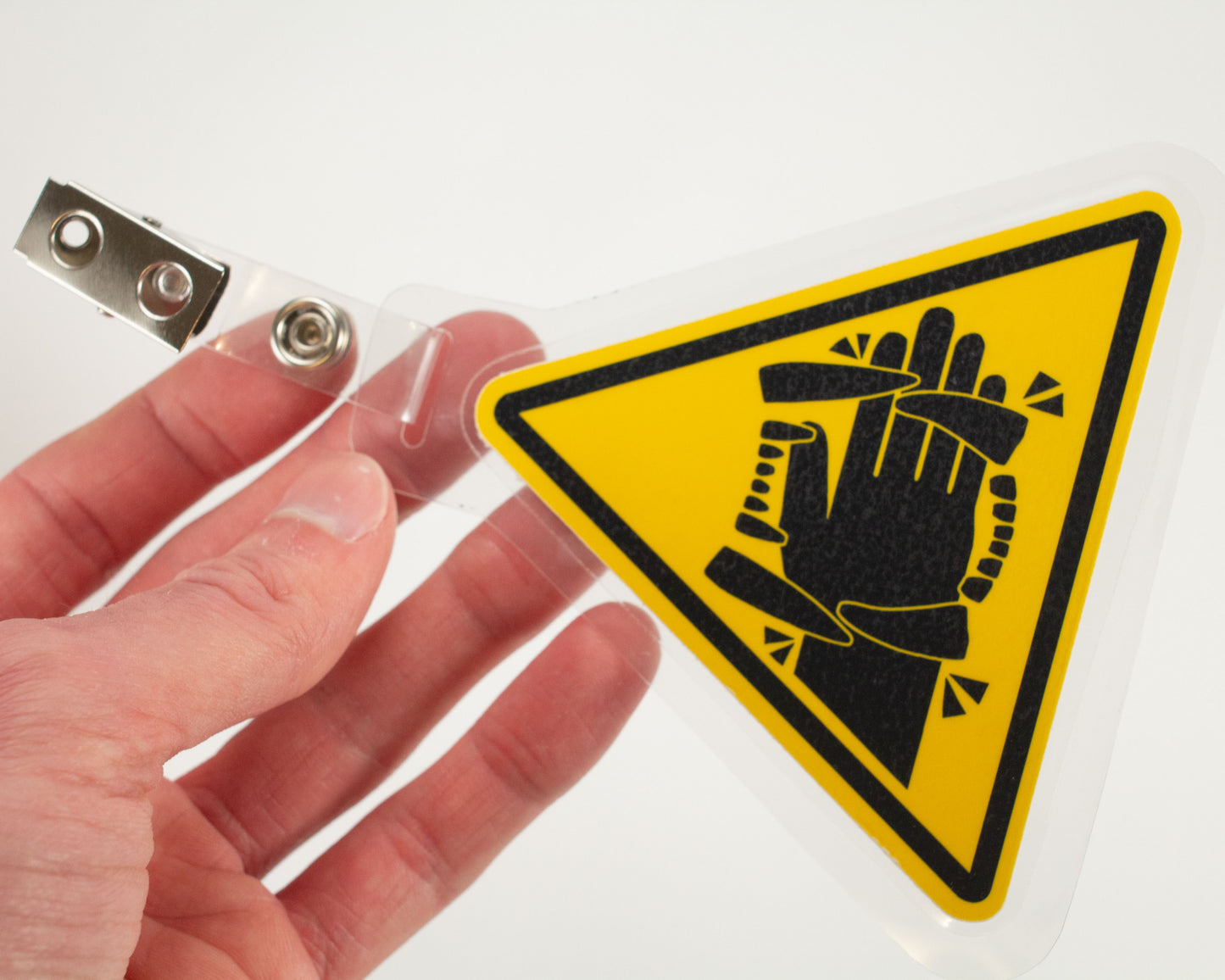 Bite Warning Convention Badge