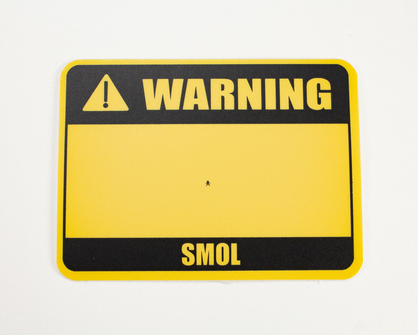 Angry Warning stickers