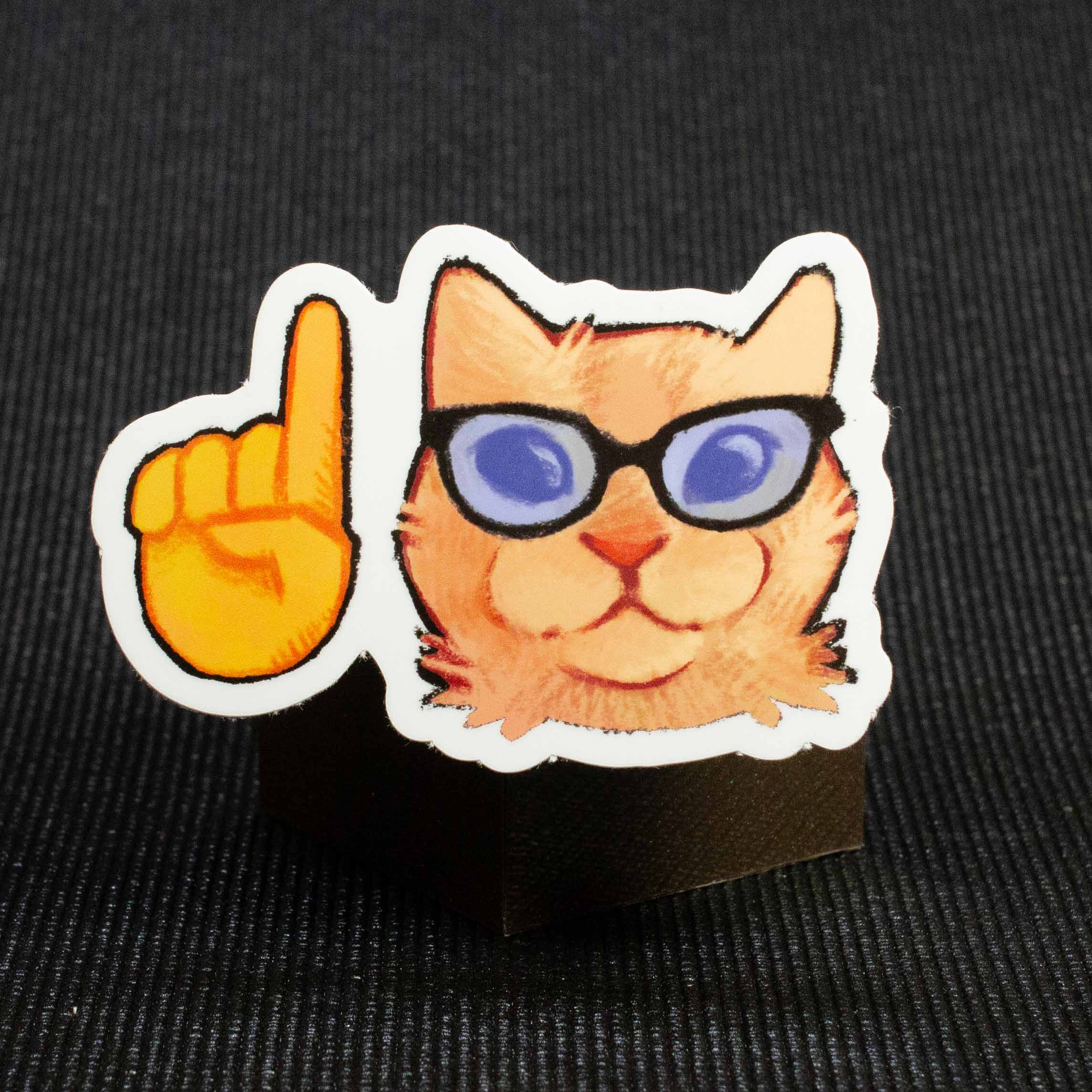 Nerd Cat – Bird Bot Print Shop